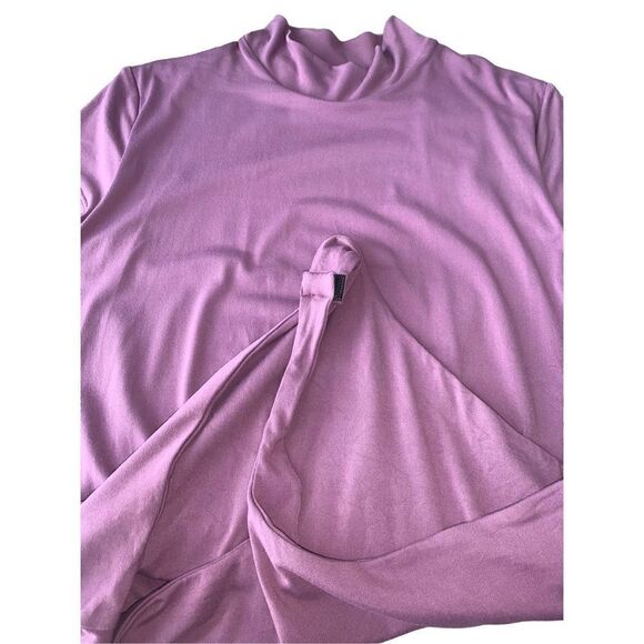 Susana Monaco Mock Neck Thong Bodysuit - Picture 7 of 12